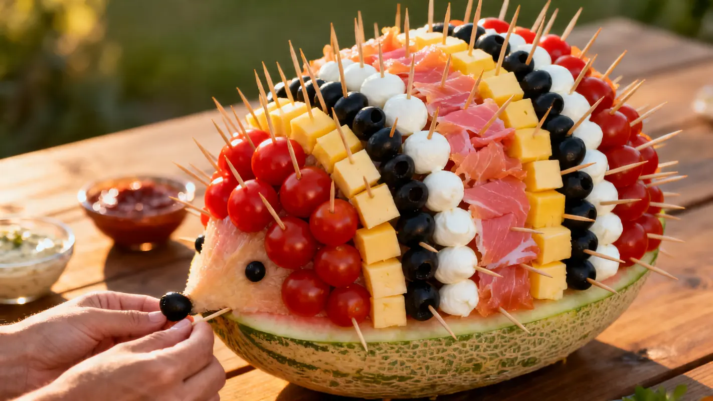 Apéritif : 5 astuces pour réaliser un hérisson qui va épater tous vos invités