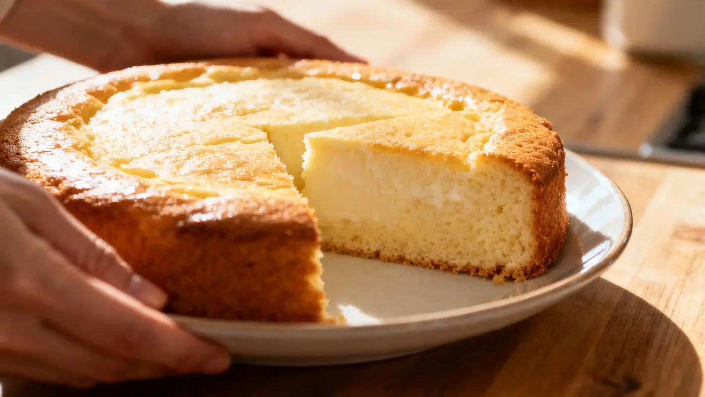 Gâteau au yaourt : j’ajoute cet ingrédient simple et la texture devient encore plus moelleuse