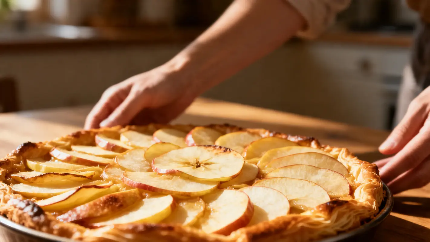 Gâteau aux pommes quasi sans sucre : à peine une part et on ne peut plus s’arrêter